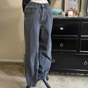 Zara Loose High Waisted Straight Jean